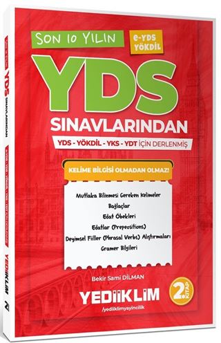 YDS E-YDS YÖKDİL Son 10 Yılın YDS Kelimeleri (2.Kitap)