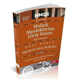 HMGS Hukuk Mesleklerine Giriş Sınavı Soru Bankası Özel Hukuk Medeni Usul Hukuku