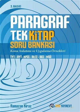 Tek Kitap Paragraf Soru Bankası