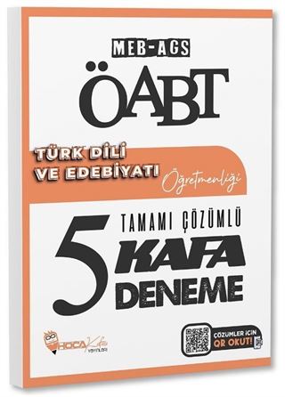 ÖABT MEB-AGS Türk Dili ve Edebiyatı Öğretmenliği 5 Kafa Deneme Çözümlü
