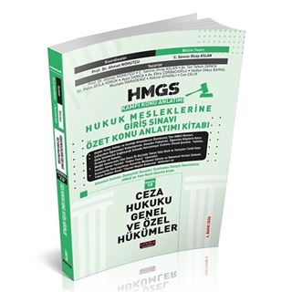 HMGS Özet Konu Anlatımı Ceza Hukuku Genel ve Özel Hükümler