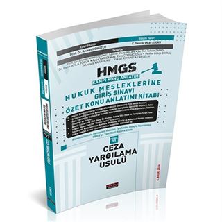 HMGS Özet Konu Anlatımı Ceza Yargılama Usulü