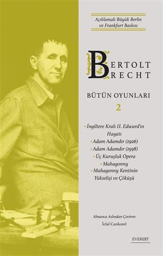 Bertolt Brecht Bütün Oyunları 2 (Karton Kapak)