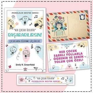 Çocuklarda Öğrenme Güçlükleri - Kartpostal ve Ayraç