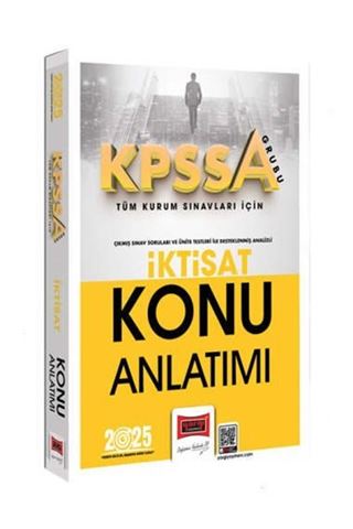 2025 KPSS-A Grubu Tüm Kurum Sınavları İçin İktisat Konu Anlatımı