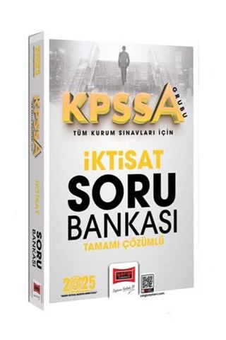 2025 KPSS-A Grubu Tüm Kurum Sınavları İçin Tamamı Çözümlü İktisat Soru Bankası