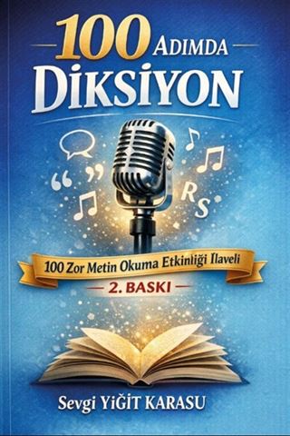 100 Adımda Diksiyon 100 Zor Metin Okuma Etkinliği İlaveli