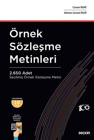 Örnek Sözleşme Metinleri - 2650 Adet Seçilmiş Örnek Sözleşme Metni