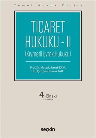 Ticaret Hukuku  II (THD)