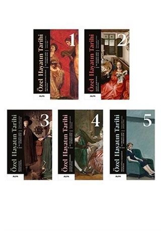 Özel Hayatın Tarihi Seti - 5 Kitap Takım