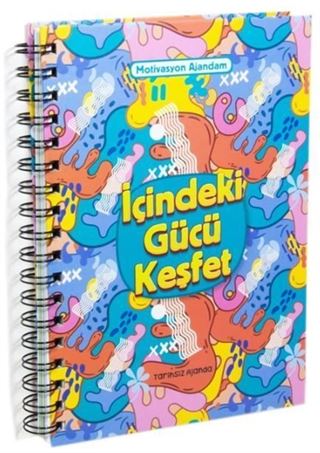 Motivasyon Ajandam İçindeki Gücü Keşfet (300'den Fazla Emoji Çıkartmalı) Kod:08