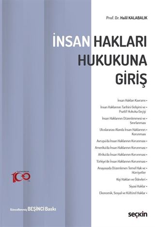 İnsan Hakları Hukukuna Giriş