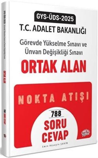 Adalet Bakanlığı GYS-ÜDS Ortak Alan Nokta Atışı Soru-Cevap