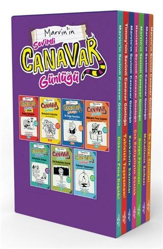 Sevimli Canavar Günlüğü (7 Kitap Takım Kutulu)