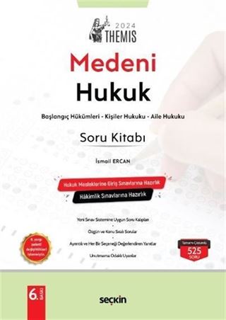 THEMIS - Medeni Hukuk Soru Kitabı - Başlangıç Hükümleri, Kişiler Hukuku ve Aile Hukuku