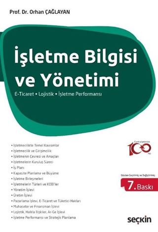 İşletme Bilgisi ve Yönetimi E-Ticaret Lojistik İşletme Performansı