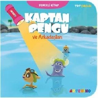 Kaptan Pengu ve Arkadaşları - Trt Çocuk Fenerli Ara-Bul Hikaye Kitabı
