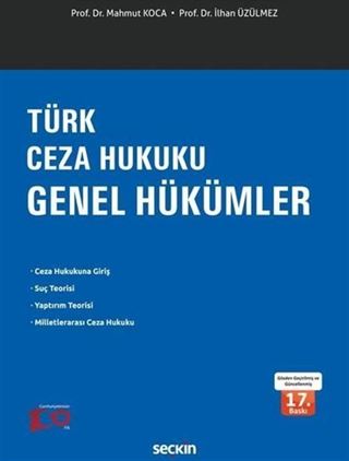 Türk Ceza Hukuku Genel Hükümler