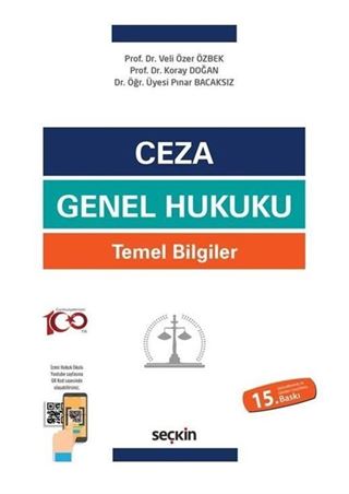 Ceza Genel Hukuku Temel Bilgiler