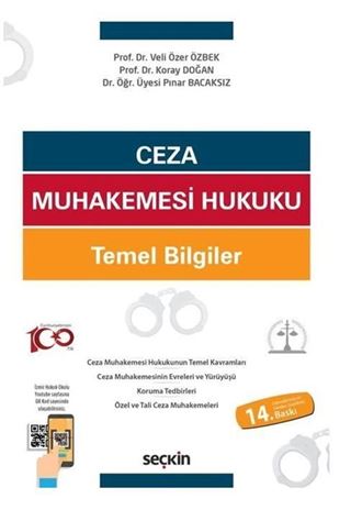 Ceza Muhakemesi Hukuku Temel Bilgiler