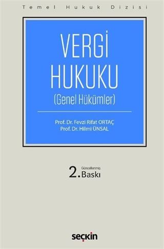 Vergi Hukuku Genel Hükümler (THD)