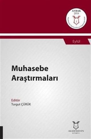 Muhasebe Araştırmaları (AYBAK 2019 Eylül)