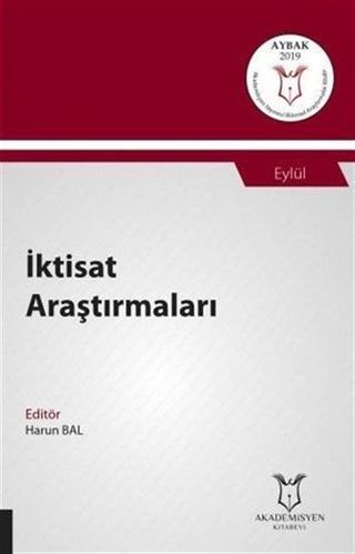 İktisat Araştırmaları (AYBAK 2019 Eylül)