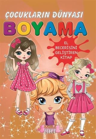 Çocukların Dünyası Boyama Kitabı 3 / Prenses Kız