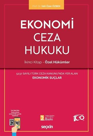 Ekonomi Ceza Hukuku - İkinci Kitap: Özel Hükümler