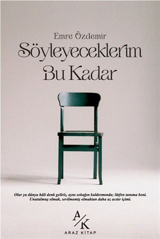 Söyleyeceklerim Bu Kadar