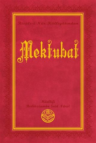 Mektubat Risalei Nur Külliyatından (Büyük Boy, Termo Cilt )