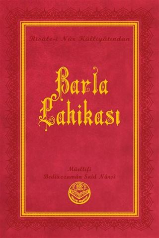 Barla Lahikası, Risalei Nur Külliyatından (Büyük Boy, Termo Cilt)
