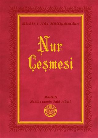 Nur Çeşmesi, Risalei Nur Külliyatından (Orta Boy, Termo Cilt)