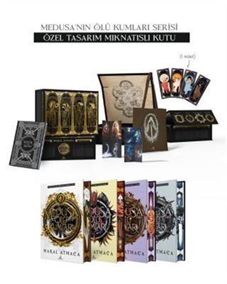 Medusa'nın Ölü Kumları Serisi (Hediyeli Yan Boyamalı Mıknatıslı Kutu)