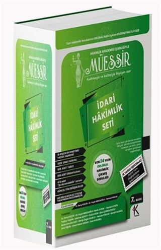 Müessir İdari Hakimlik Çıkmış Soru Bankası