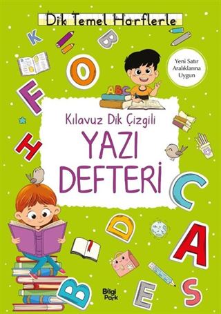 Kılavuz Dik Çizgili Yazı Defteri (Küçük Boy)