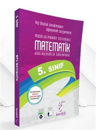 5. Sınıf Matematik MPS (Modüler Piramit Sistemi) Konu Anlatımlı Soru Bankası Karekök Yayınları
