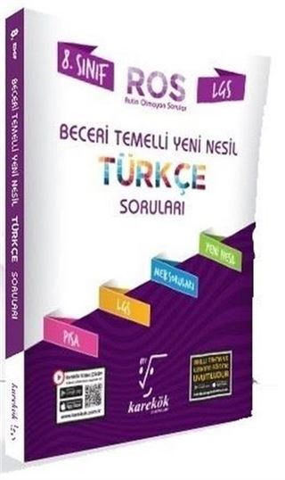 8. Sınıf Beceri Temelli Yeni Nesil Türkçe Soruları