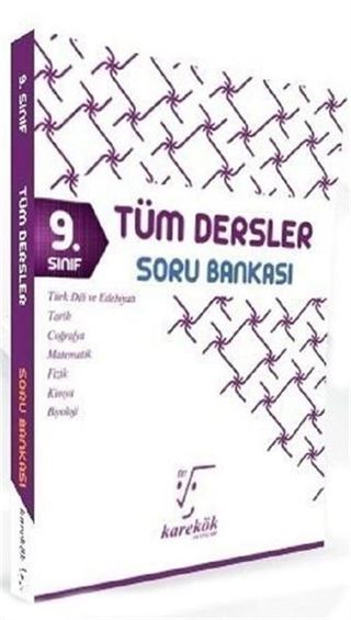 9. Sınıf Tüm Dersler Soru Bankası