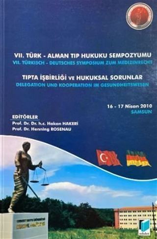 VII. Türk - Alman Tıp Hukuku Sempozyumu