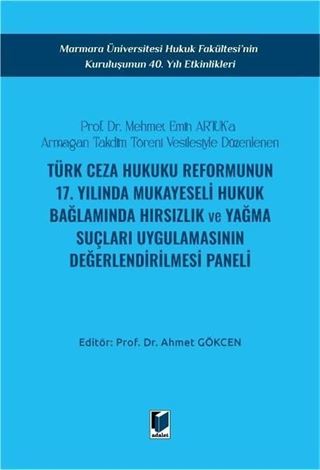 Prof. Dr. Mehmet Emin ARTUK'a Armağan