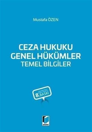 Ceza Hukuku Genel Hükümler Temel Bilgiler