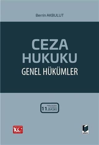 Ceza Hukuku Genel Hükümler