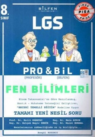 8. Sınıf LGS Fen Bilimleri Probil Soru Bankası
