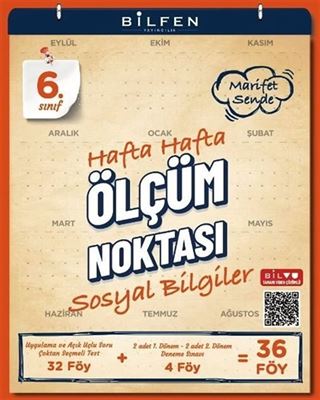6. Sınıf Sosyal Bilgiler Hafta Hafta Ölçüm Noktası