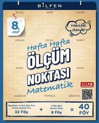 8. Sınıf Matematik Hafta Hafta Ölçüm Noktası