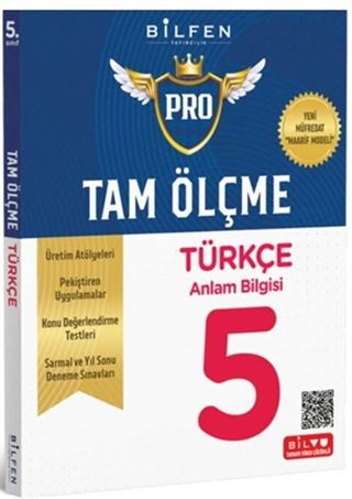 5. Sınıf Türkçe Tam Ölçme Pro Etkinlikli Soru Bankası