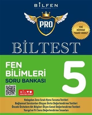 5. Sınıf Fen Bilimleri Biltest Pro Soru Bankası