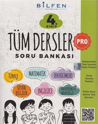 4. Sınıf Tüm Dersler Pro Soru Bankası