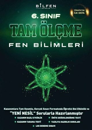 6. Sınıf Fen Bilimleri Tam Ölçme Soru Bankası